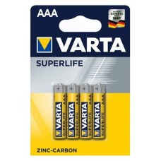 Varta Superlife blister 4 batterie ministilo AAA Zinco Carbone